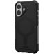 Защитный чехол URBAN ARMOR GEAR (UAG) Essential Armor MagSafe для Apple iPhone 16 - Black (360753B). Фото 2 из 7