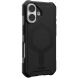 Защитный чехол URBAN ARMOR GEAR (UAG) Essential Armor MagSafe для Apple iPhone 16 - Black (360753B). Фото 3 из 7