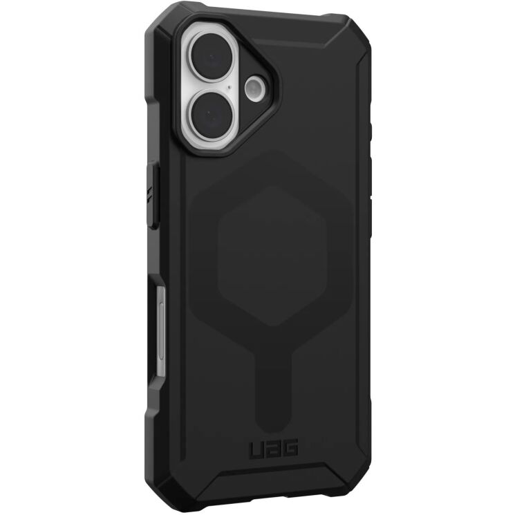Защитный чехол URBAN ARMOR GEAR (UAG) Essential Armor MagSafe для Apple iPhone 16 - Black: фото 3 из 7