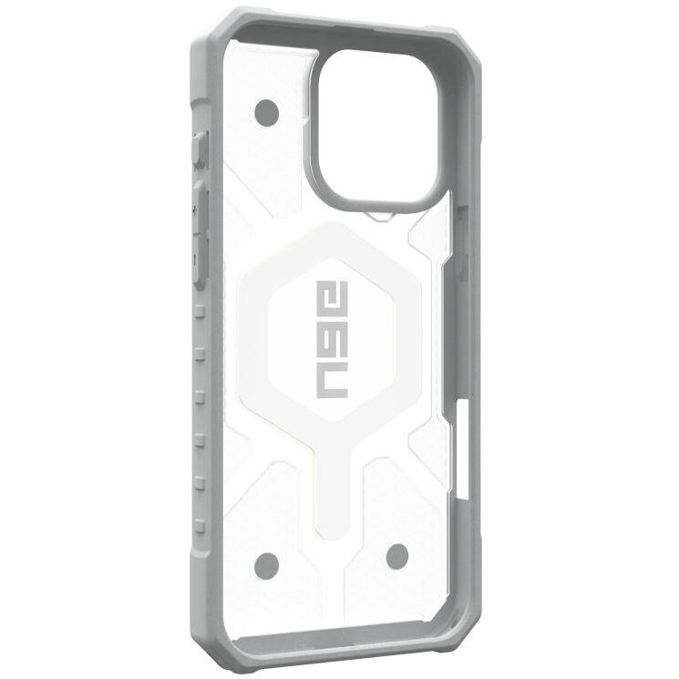 Защитный чехол URBAN ARMOR GEAR (UAG) Pathfinder Clear Pro для Apple iPhone 16 Pro Max - Active Neon: фото 3 из 10