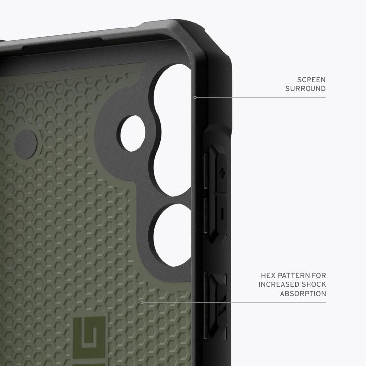 Защитный чехол URBAN ARMOR GEAR (UAG) Pathfinder для Samsung Galaxy S23 FE (S711) 214410117272 - Olive Drab: фото 13 из 14