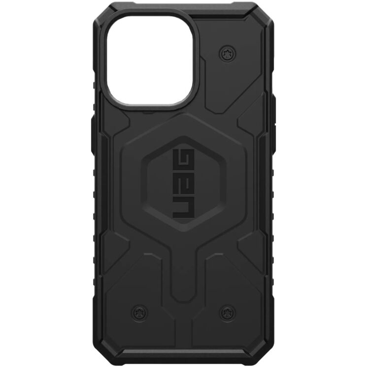 Защитный чехол URBAN ARMOR GEAR (UAG) Pathfinder MagSafe для Apple iPhone 15 Pro Max - Black: фото 7 из 10