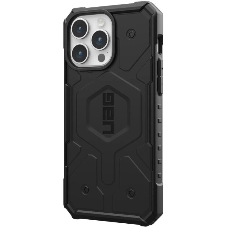 Защитный чехол URBAN ARMOR GEAR (UAG) Pathfinder MagSafe для Apple iPhone 15 Pro Max - Black: фото 2 из 10