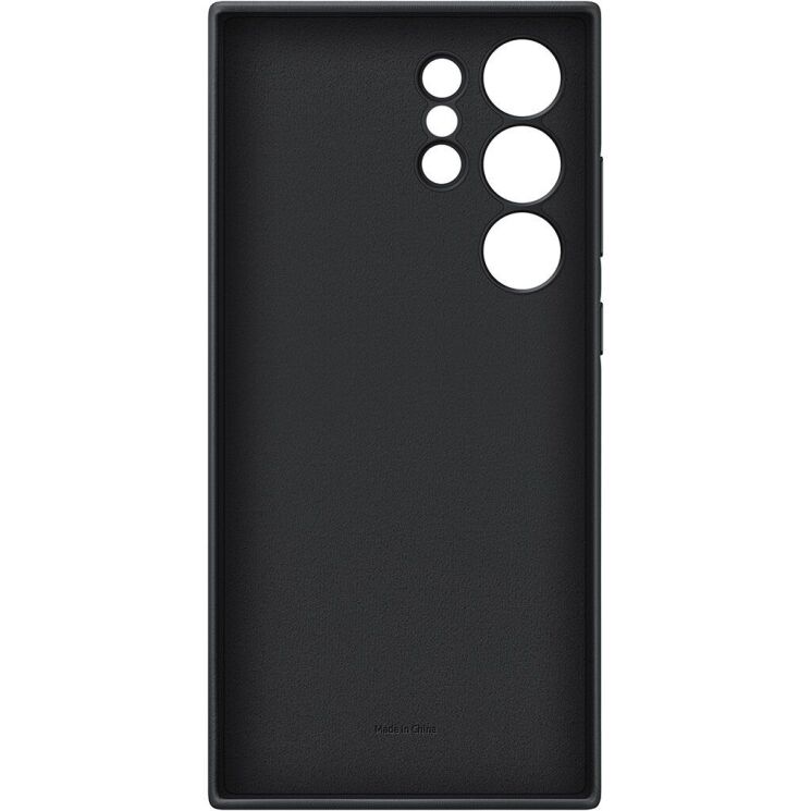 Защитный чехол Vegan Leather Case для Samsung Galaxy S24 Ultra (S928) GP-FPS928HCABW - Black: фото 5 из 5