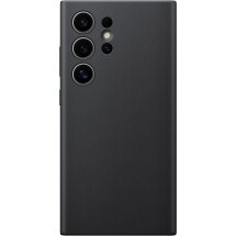 Защитный чехол Vegan Leather Case для Samsung Galaxy S24 Ultra (S928) GP-FPS928HCABW - Black: фото 1 из 5