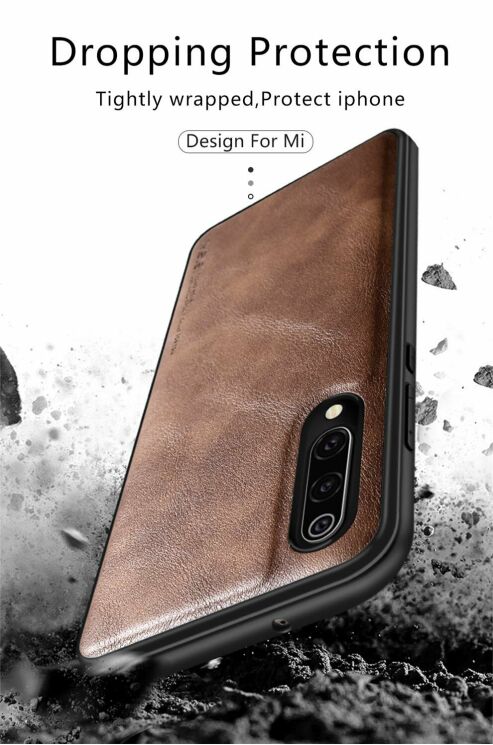 Захисний чохол X-LEVEL Vintage для Xiaomi Mi 9 - Black: фото 4 з 11