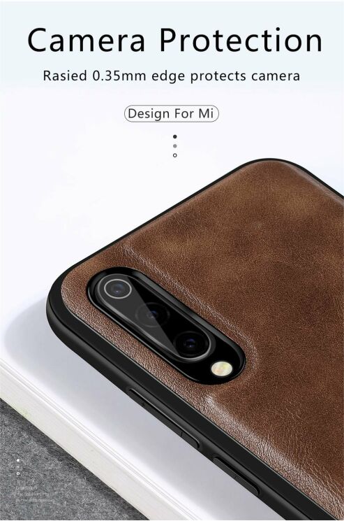 Захисний чохол X-LEVEL Vintage для Xiaomi Mi 9 - Black: фото 3 з 11