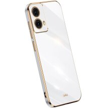 Защитный чехол XINLI Porcelain Design для Motorola Moto G85 - White: фото 1 из 7