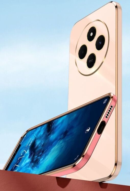 Защитный чехол XINLI Porcelain Design для Xiaomi Redmi 14C / Redmi A4 5G / Poco C75 - White: фото 9 из 9