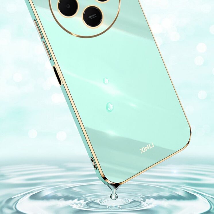 Защитный чехол XINLI Porcelain Design для Xiaomi Redmi 14C / Redmi A4 5G / Poco C75 - White: фото 3 из 9