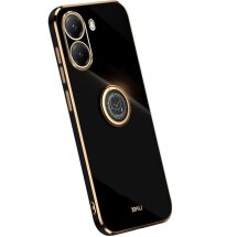 Захисний чохол XINLI Porcelain Ring для Xiaomi Poco X7 Pro - Black: фото 1 з 6