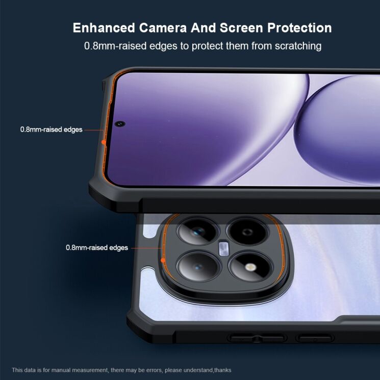 Защитный чехол XUNDD Rugged Case для Xiaomi Redmi Note 15 Pro 5G - Black (405018B) Защитный чехол XUNDD Rugged Case для Xiaomi Redmi Note 15 Pro 5G - Black: фото 3 з 7