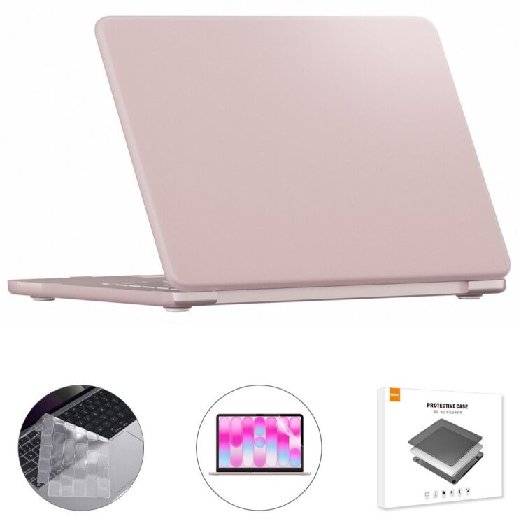 Защитный комплект ENKAY Matte Kit для Apple MacBook Neo (2026) - Pink: фото 1 из 9