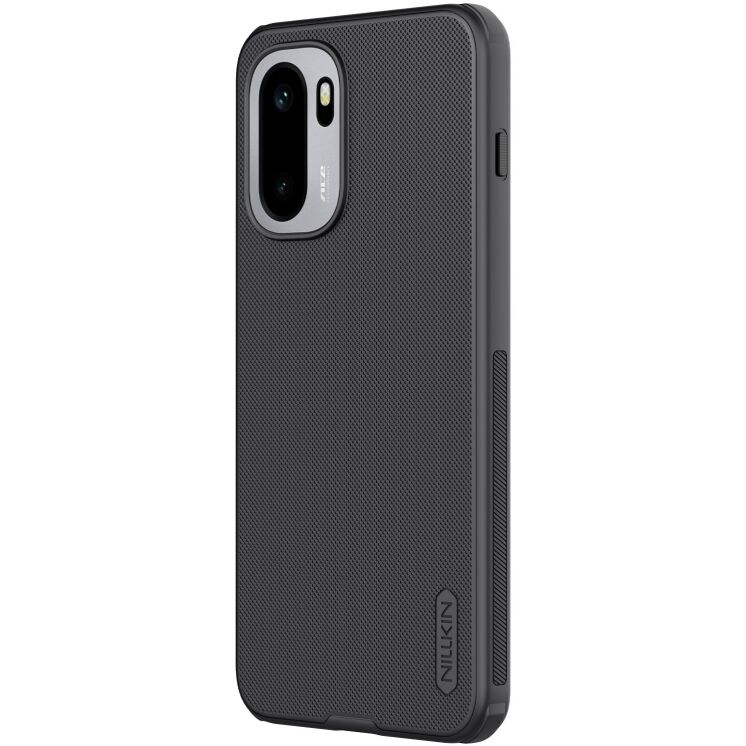Захисний (PC+TPU) чохол NILLKIN Frosted Shield Pro для OnePlus 15R / Ace 6 / Ace 6T - Black: фото 2 з 17