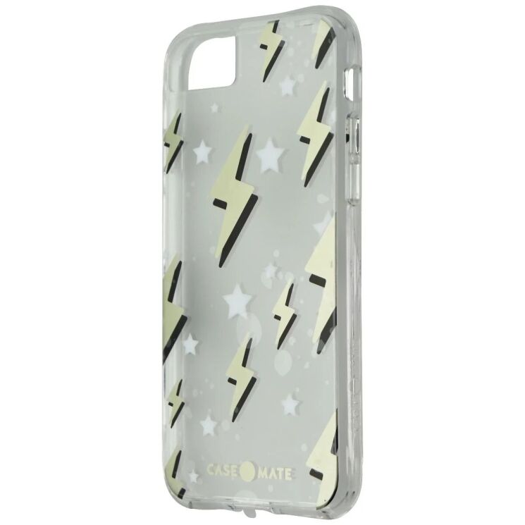 Защитный чехол Case-Mate Tough Prints для Apple iPhone SE 2 / 3 (2020 / 2022) / iPhone 8 / iPhone 7 (CM046160) - Thunder Bolts: фото 2 из 3