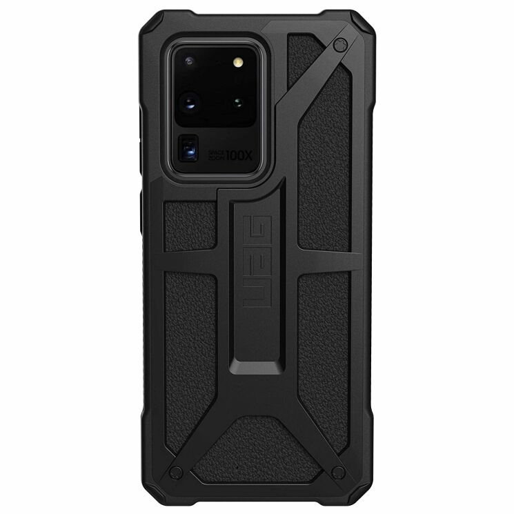 Защитный чехол URBAN ARMOR GEAR (UAG) Monarch для Samsung Galaxy S20 Ultra (G988) - Black: фото 2 из 8