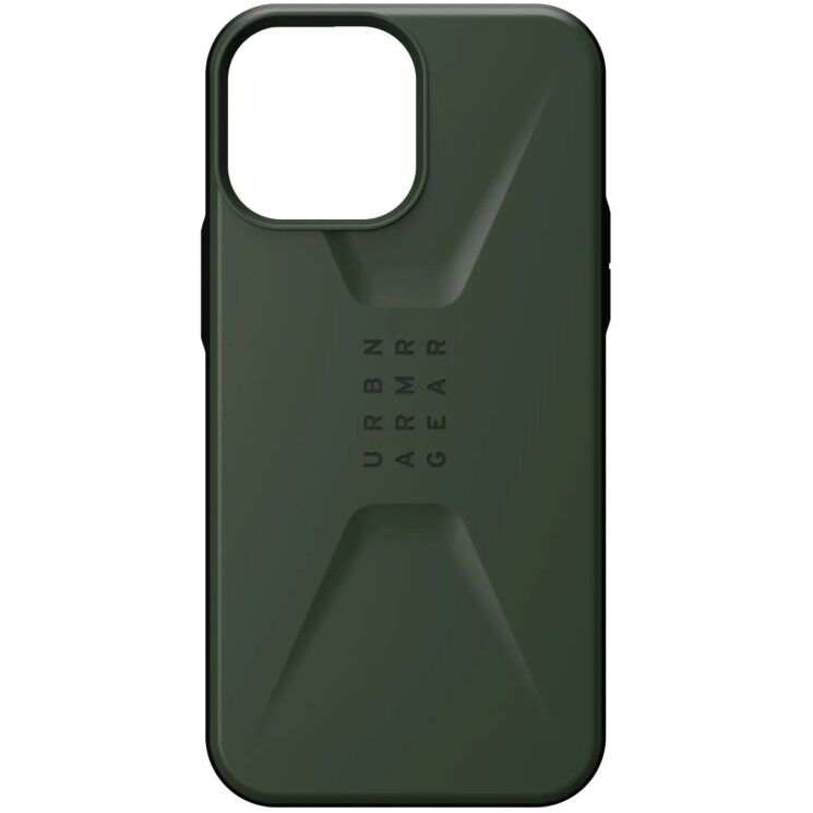 Защитный чехол URBAN ARMOR GEAR (UAG) Civilian для Apple iPhone 13 Pro Max - Olive: фото 4 из 8