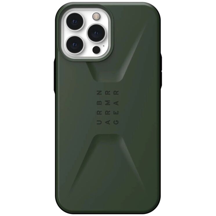 Защитный чехол URBAN ARMOR GEAR (UAG) Civilian для Apple iPhone 13 Pro Max - Olive: фото 1 из 8