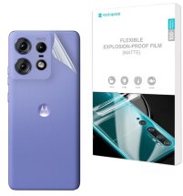 Антибликовая пленка на заднюю панель RockSpace Explosion-Proof Matte для Motorola Edge 50 Pro: фото 1 из 9