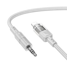 AUX-кабель Hoco UPA27 Lightning to 3.5mm (1.2m) - Gray: фото 1 из 6