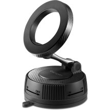 Автомобільний тримач Spigen Magnetic Car Mount MFT36 (ACP11172) - Black: фото 1 з 12