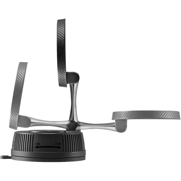 Автомобільний тримач Spigen Magnetic Car Mount MFT36 (ACP11172) - Black: фото 2 з 12