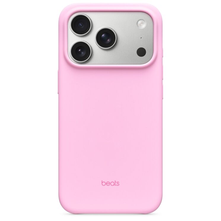 Чехол Beats Case with MagSafe and Camera Control для iPhone 17 Pro (MGKF4) - Pebble Pink: фото 1 из 8