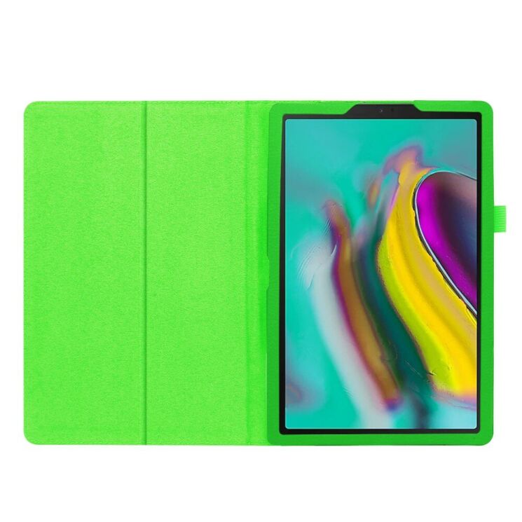 Класичний чохол-книжка Deexe Book Type для Samsung Galaxy Tab A 10.1 (2019) - Green: фото 2 з 8