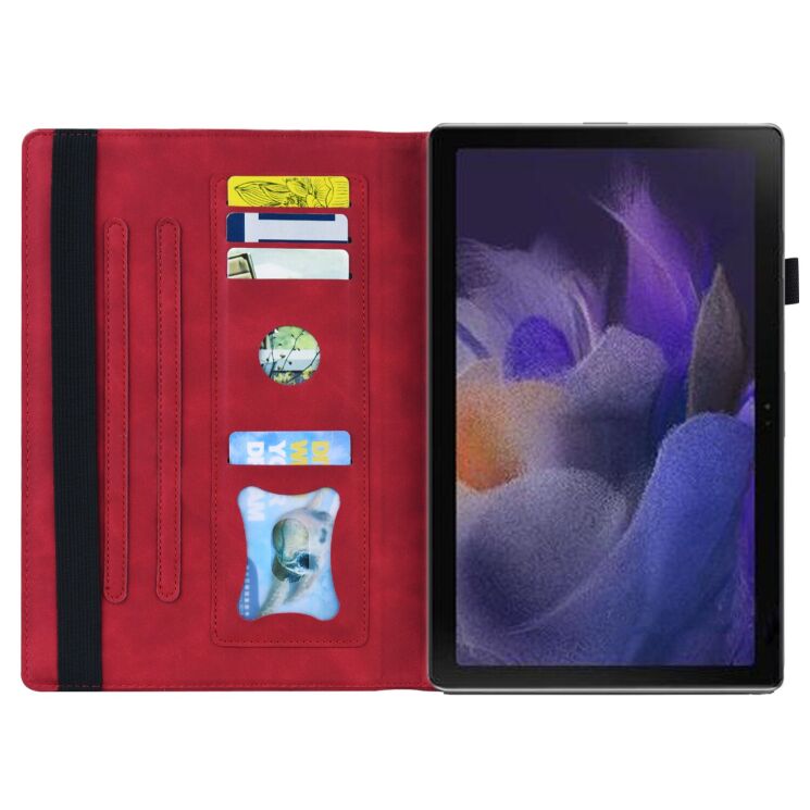 Чехол Deexe Business Style для Lenovo Tab K11 Gen 2 - Red: фото 2 из 6