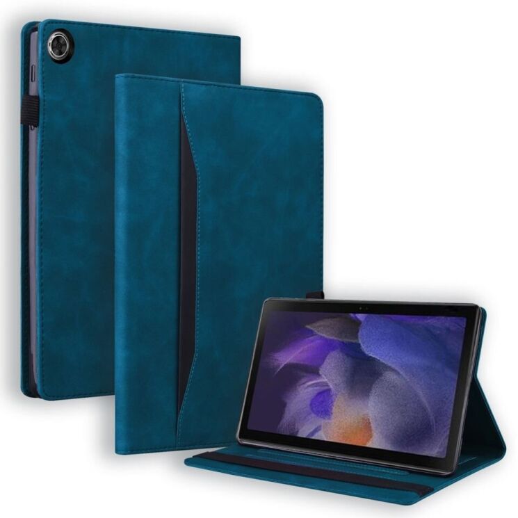 Чехол Deexe Business Style для Samsung Galaxy Tab A8 10.5 (X200/205) - Blue: фото 1 из 9