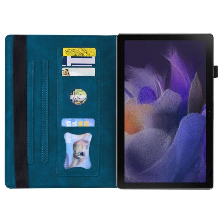 Чехол Deexe Business Style для Samsung Galaxy Tab A8 10.5 (X200/205) - Blue: фото 5 из 9