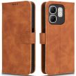 Чехол Deexe Classic Wallet для Infinix Smart 9 (X6532) / Hot 50i (X6531) - Brown (366500Z)