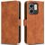 Чехол Deexe Classic Wallet для Infinix Smart 9 (X6532) / Hot 50i (X6531) - Brown: фото 1 из 6