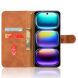 Чехол Deexe Classic Wallet для Infinix Smart 9 (X6532) / Hot 50i (X6531) - Brown (366500Z). Фото 2 из 6