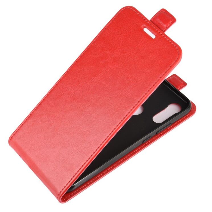 Чехол Deexe Flip Case для Motorola Moto E6S / Moto E6i - Red: фото 4 из 12