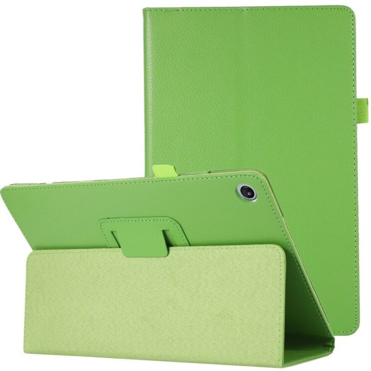 Чохол Deexe Folder Style для Lenovo Tab M10 Plus (Gen 3) TB125/128 / Xiaoxin Pad 2022 - Green: фото 1 з 4
