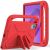 Чохол Deexe KickStand Cover для Lenovo Idea Tab (TB336) / Tab K11 Gen 2 - Red: фото 1 з 6