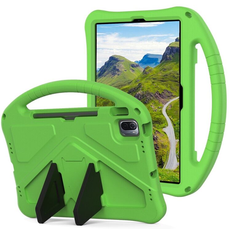 Чехол Deexe KickStand Cover для Xiaomi Pad 5 / 5 Pro - Green: фото 2 из 6