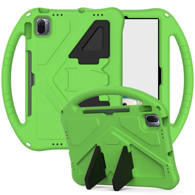 Чехол Deexe KickStand Cover для Xiaomi Pad 5 / 5 Pro - Green: фото 1 из 6