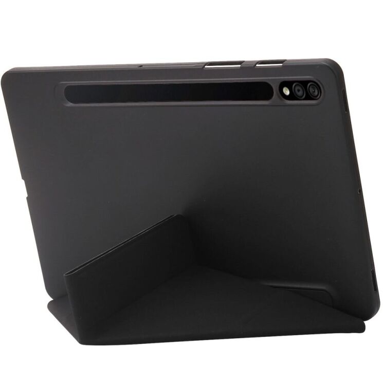 Чехол Deexe Origami Series для Samsung Galaxy Tab S10 Plus - Black: фото 2 из 4