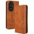 Чохол Deexe Retro Style для Honor 200 Pro - Brown: фото 1 з 7