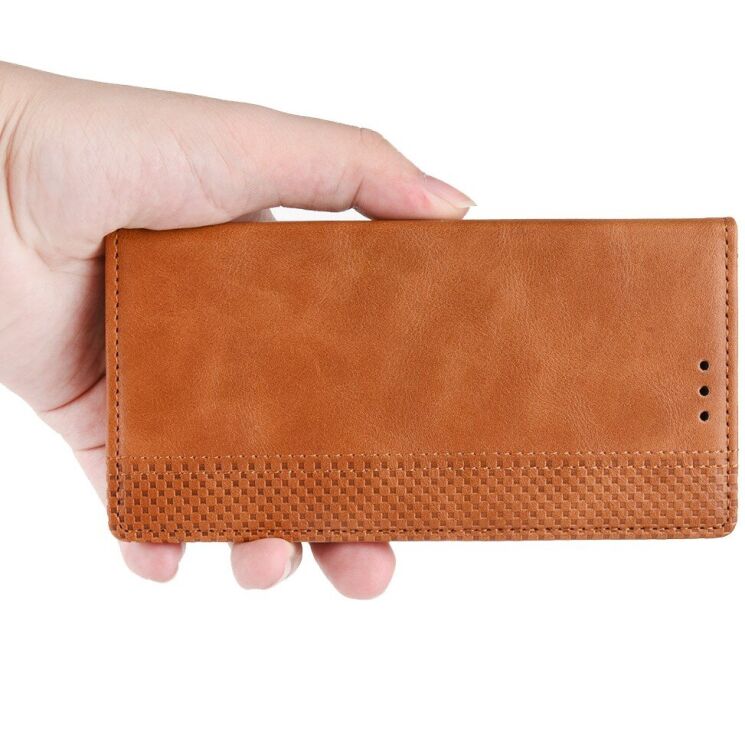 Чохол-книжка Deexe Retro Style для Motorola Edge 70 - Red: фото 16 з 18