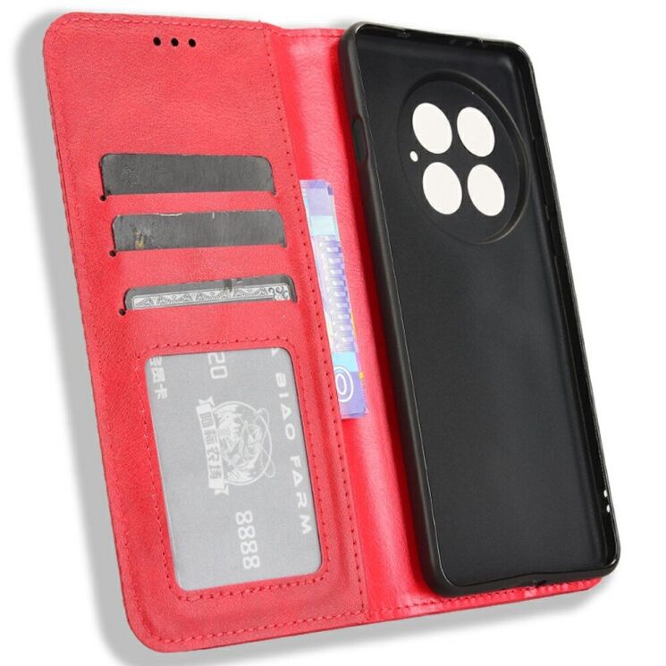 Чехол Deexe Retro Style для OnePlus 13 - Red: фото 4 из 7