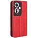 Чехол Deexe Retro Style для OPPO Reno 11 F - Red (351911R). Фото 6 из 7