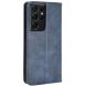Чехол Deexe Retro Style для Samsung Galaxy S21 Ultra (G998) - Blue (300935L). Фото 7 из 16