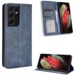 Чехол Deexe Retro Style для Samsung Galaxy S21 Ultra (G998) - Blue (300935L)