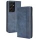 Чехол Deexe Retro Style для Samsung Galaxy S21 Ultra (G998) - Blue (300935L). Фото 2 из 16
