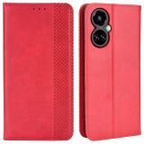 Чохол Deexe Retro Style для Tecno Camon 19 (CI6n) - Red (311401R)