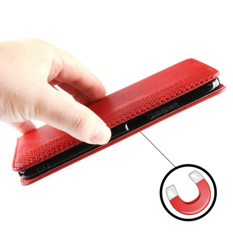 Чехол Deexe Retro Style для Tecno Camon 19 (CI6n) - Red: фото 4 из 9