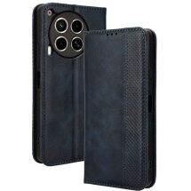 Чехол Deexe Retro Style для TECNO Camon 30 (CL6) - Blue: фото 1 из 7